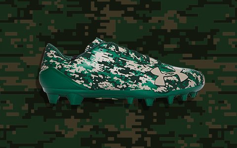 army green under armour shoes