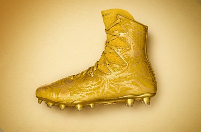 under armour gold cleats