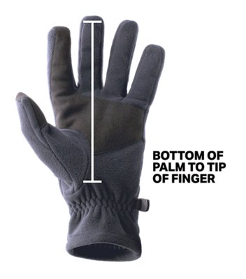 under armor glove size chart