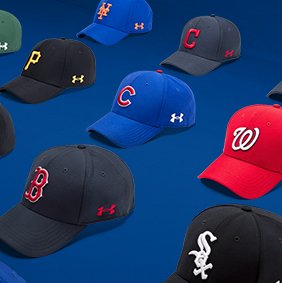 under armour mlb hats
