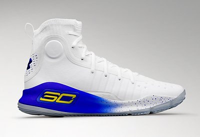 curry 4 white and blue