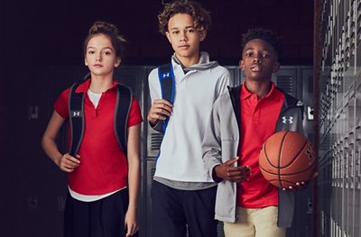 under armour school shirts