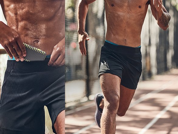 Mens Running Shorts Bottoms Under Armour Us - 