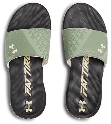 Men's UA Fat Tire Slides|Under Armour HK