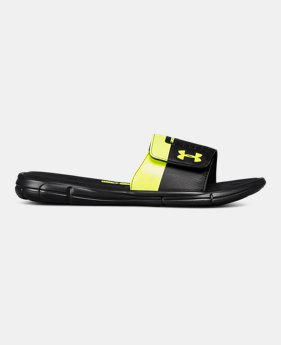 Men’s UA Mercenary IX Slides 1 Color Available $40