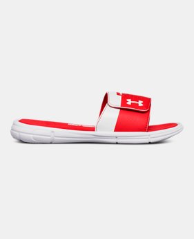 Boys' UA Mercenary IX Slides 1 Color $35