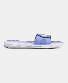 Girls' UA Ignite VIII Alpha Slides 2 Colors Available $32