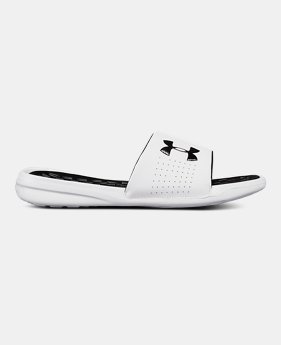 Men’s UA Playmaker Fixed Strap Slides 1 Color $28