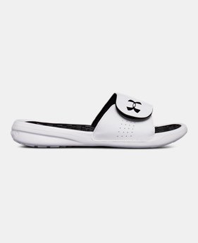 Women’s UA Playmaker Adjustable Slides 1 Color $30