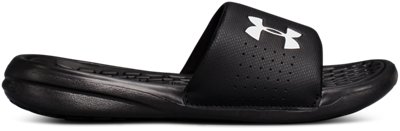 under armour kids playmaker slides