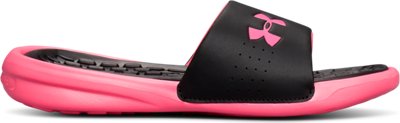 Girls' UA Playmaker Fixed Strap Slides 