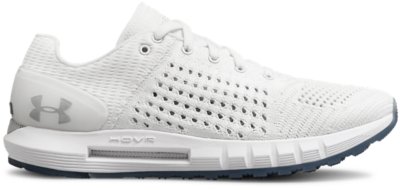 white slip on running shoes