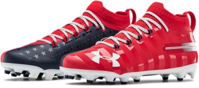 maroon under armour cleats