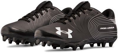 all black football cleats