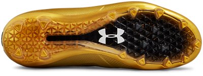 all gold under armour cleats