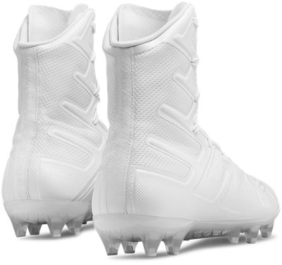 all white under armour highlight cleats