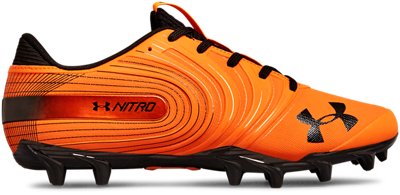 under armour cleats orange