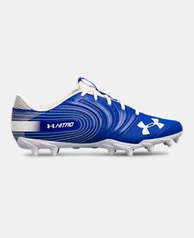 Men's UA Nitro Low MC Football Cleats FREE U.S. SHIPPING 1 Color Available $80