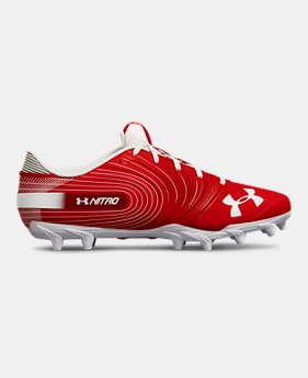 Men's UA Nitro Low MC Football Cleats 2 Colors Available $80