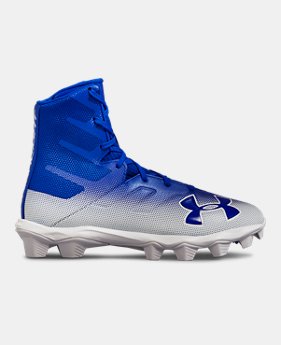New Arrival Boys' UA Highlight RM Jr. Football Cleats 1 Color Available $55