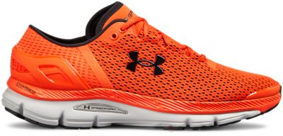 under armour orange sneakers