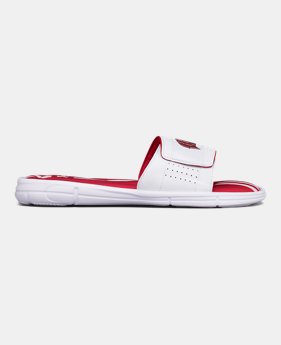 Men's UA Ignite V Collegiate Slides 4 Colors Available $44.99