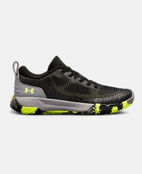 Boys' Pre-School UA X Level MainShock Alternative Lace 4 Colors Available $63