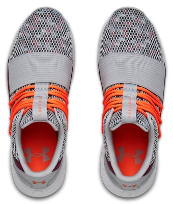 ua breathe lace white neon coral