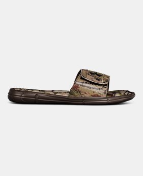 Men’s UA Ignite Ridge Reaper Slides 1 Color $38