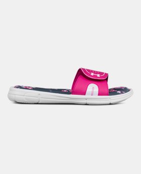Women’s UA Ignite VIII Spektor Slides 1 Color Available $35