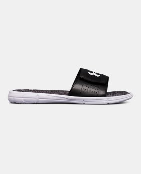 Men’s UA Ignite V Heathered Slides 1 Color Available $38