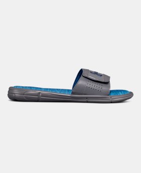 Men’s UA Ignite V Heathered Slides FREE U.S. SHIPPING 3 Colors Available $38
