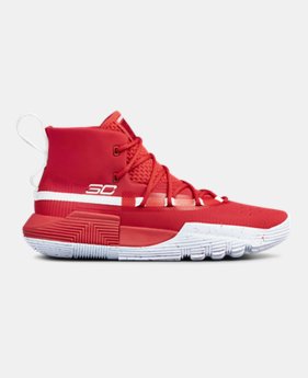 New Arrival Boys' Grade School UA SC 3ZER0 II Basketball Shoes 2 Colors Available $85