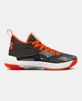 New Arrival Boys' Grade School UA Lightning 5 Basketball Shoes 2 Colors Available $70