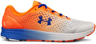 under armour orange and blue shoes