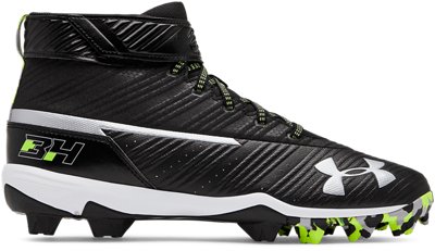 under armour high top baseball cleats