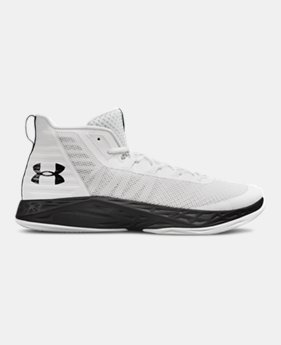 New Arrival Men's UA Jet Mid Basketball Shoes FREE U.S. SHIPPING 2 Colors Available $75