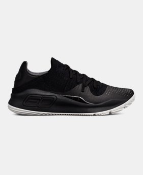 Boys' Grade School UA Curry 4 Low Basketball Shoes 1 Color $100