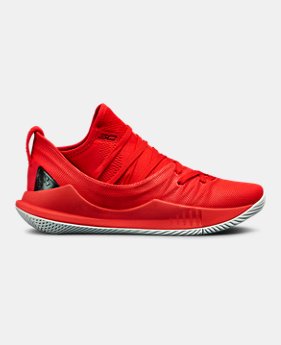 Boys' Grade School UA Curry 5 Basketball Shoes FREE U.S. SHIPPING 1 Color Available $110