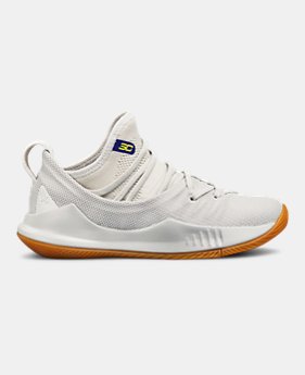 Boys' Pre-School UA Curry 5 Basketball Shoes FREE U.S. SHIPPING 1 Color Available $80