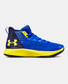 New Arrival Boys' Grade School UA Jet 2018 Basketball Shoes 7 Colors Available $70