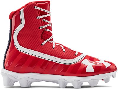 youth under armour highlight football cleats