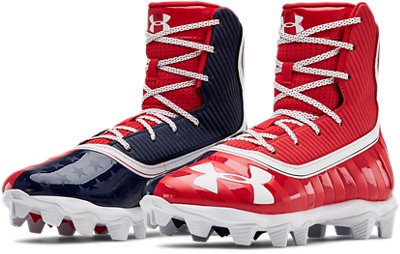 boys maroon football cleats