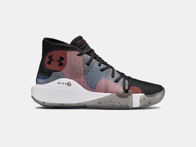 Erkek Ua Spawn Mid Basketbol Ayakkabisi Under Armour Tr