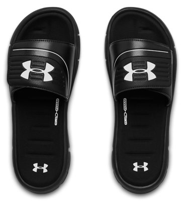 under armour cushioned slides