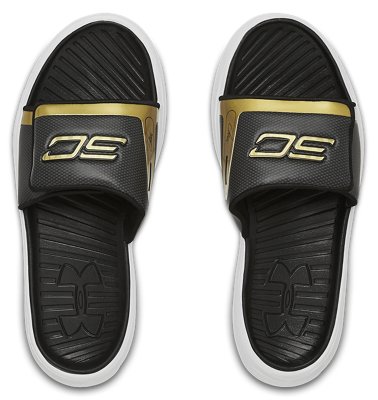 under armour curry slides