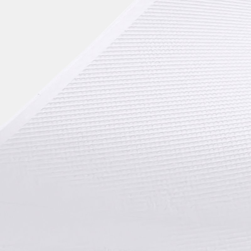 Unisex Under Armour Core PTH Slides White / White / Black 40