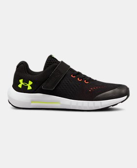 Boys' Pre-School UA Pursuit AC Running Shoes 2 Colors Available $55