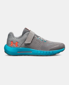 Boys' Pre-School UA Pursuit AC Running Shoes 3 Colors Available $65 to $70