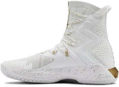 under armour white and gold volleyball shoes